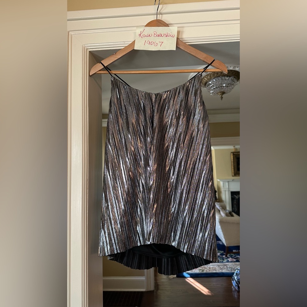 Express Metallic Striped Camisole